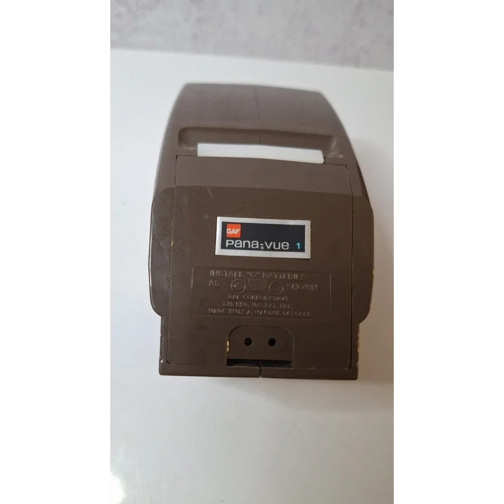 VINTAGE GAF PANA VUE 1 ILLUMINATED 35MM SLIDE VIEWER PHOTO FILM VIEWER